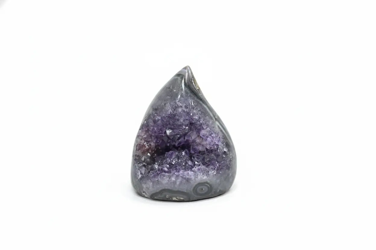 Pyre · Lot of Fully Polished Amethyst Flames | Amethystore