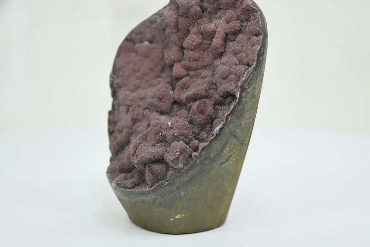 Sienna · Rainbow Amethyst in Brown with Natural Formations - view 2