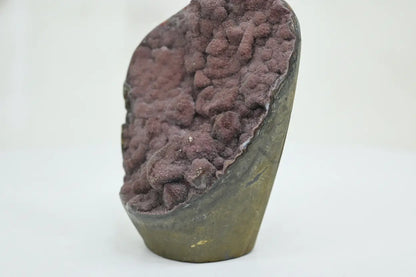 Sienna · Rainbow Amethyst in Brown with Natural Formations - view 2