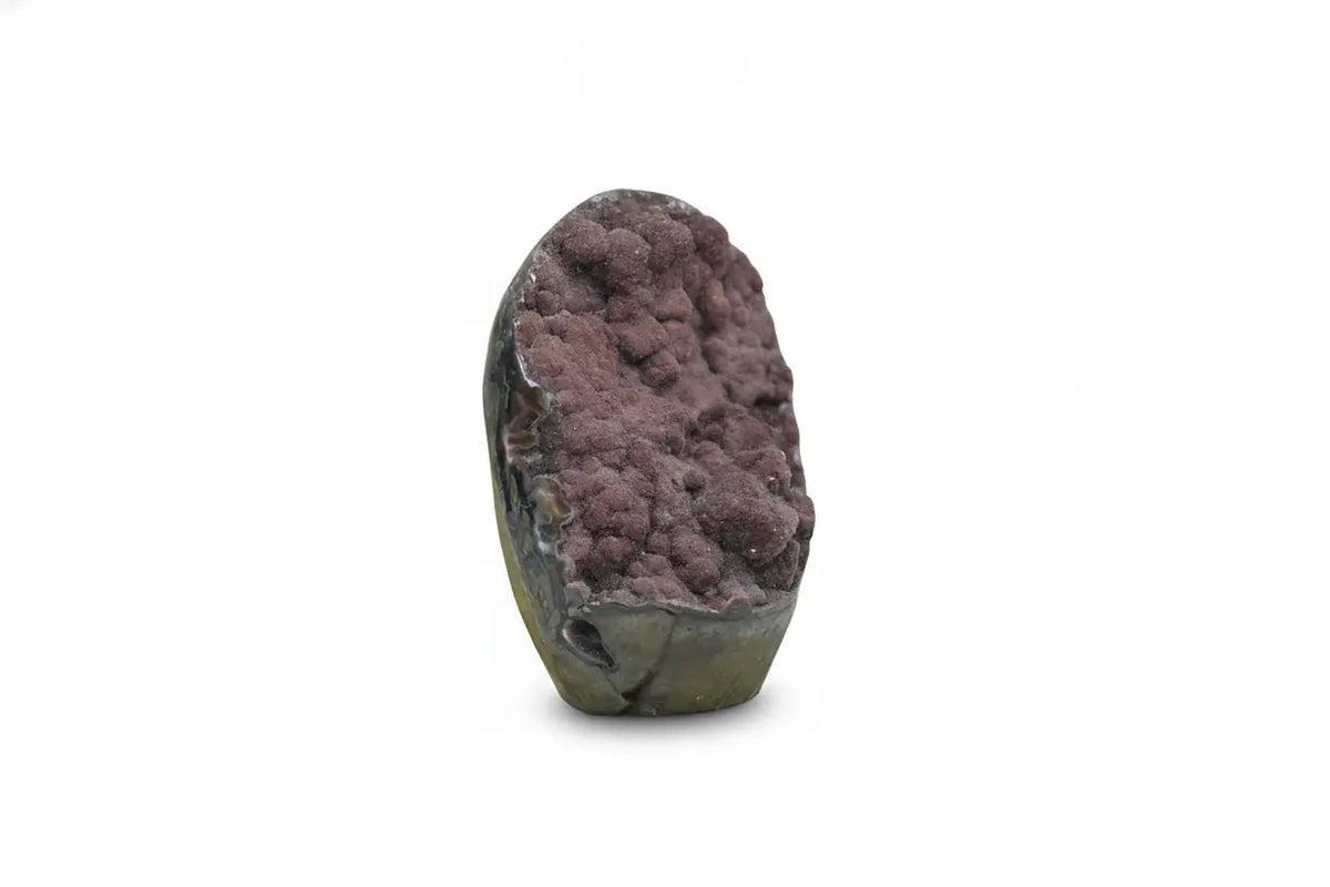 Sienna · Rainbow Amethyst in Brown with Natural Formations - view 3
