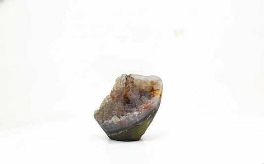 Solara · Rainbow Amethyst with Orange Sugar Druzy | Amethystore