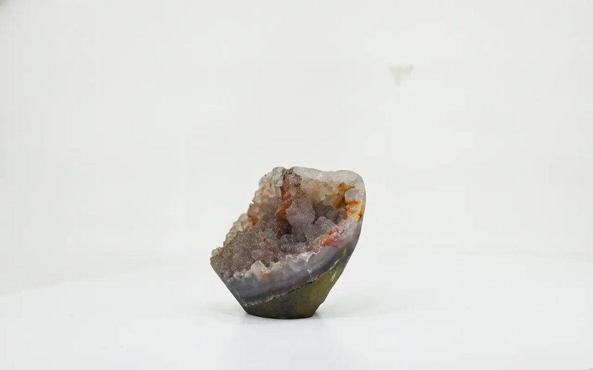 Solara · Rainbow Amethyst with Orange Sugar Druzy - view 5