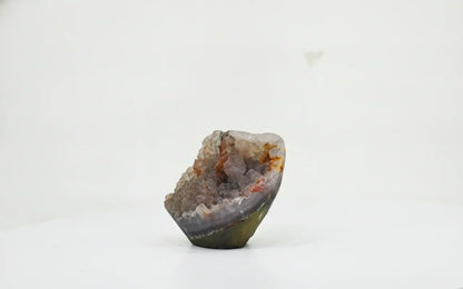 Solara · Rainbow Amethyst with Orange Sugar Druzy - view 5