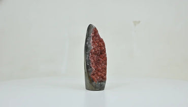 Terra · Amethyst with Red Sugar Druzy - view 2