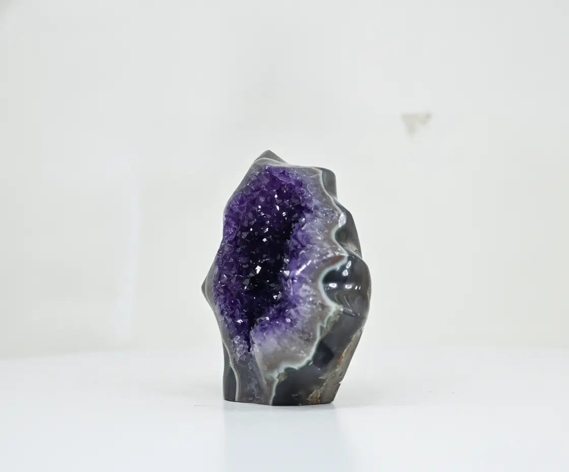 Thea · Fully Polished Amethyst Free-Form | Amethystore