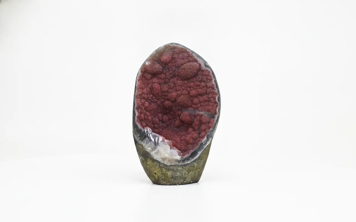 Vesta · Red Rainbow Amethyst, Signature Piece - view 4
