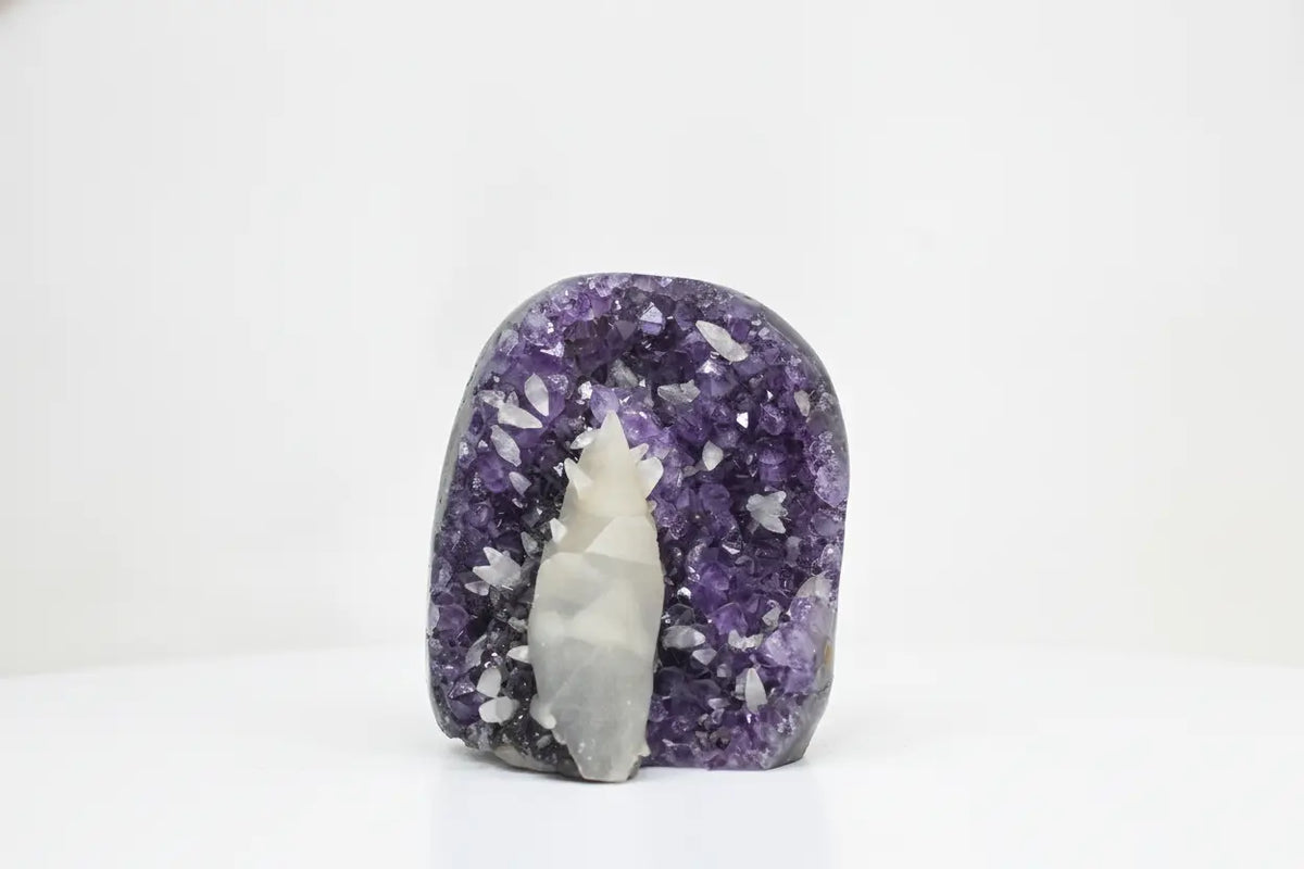 Willow · Amethyst Piece with Calcite | Amethystore