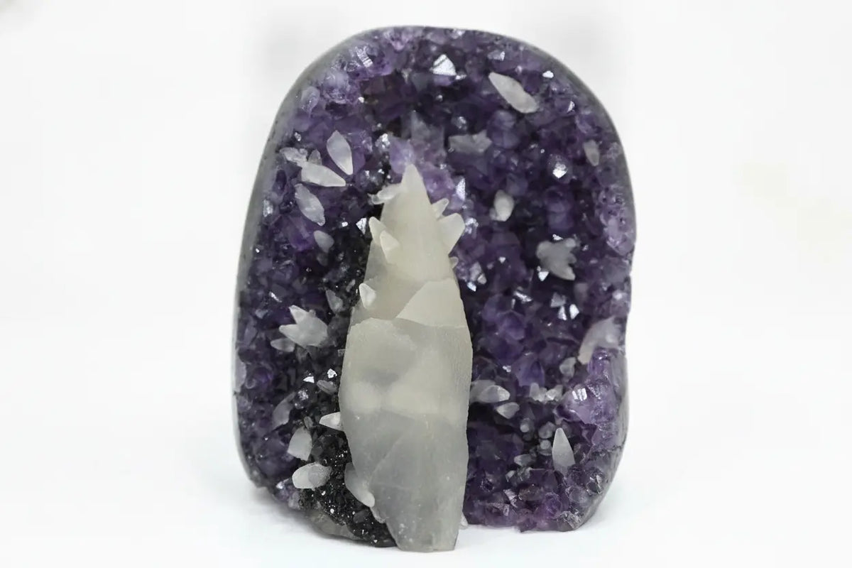 Willow · Amethyst Piece with Calcite - view 2