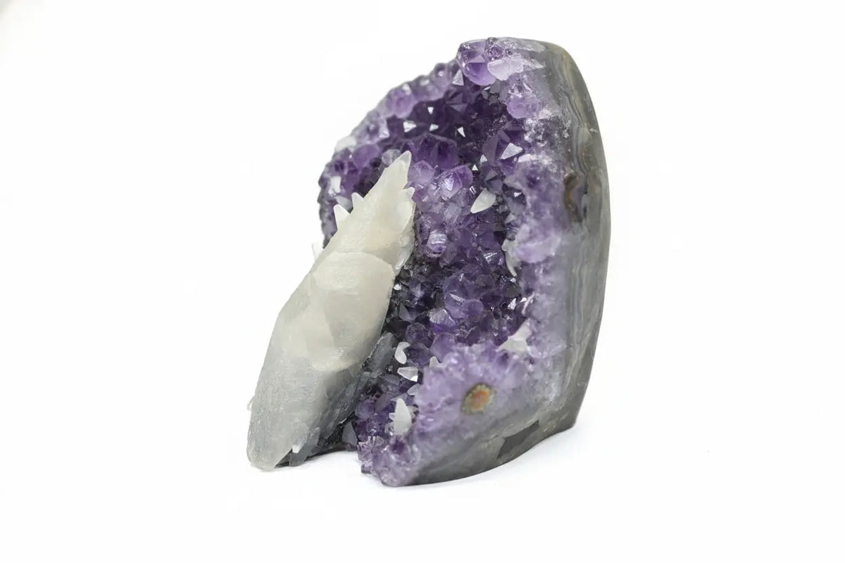 Willow · Amethyst Piece with Calcite - view 3